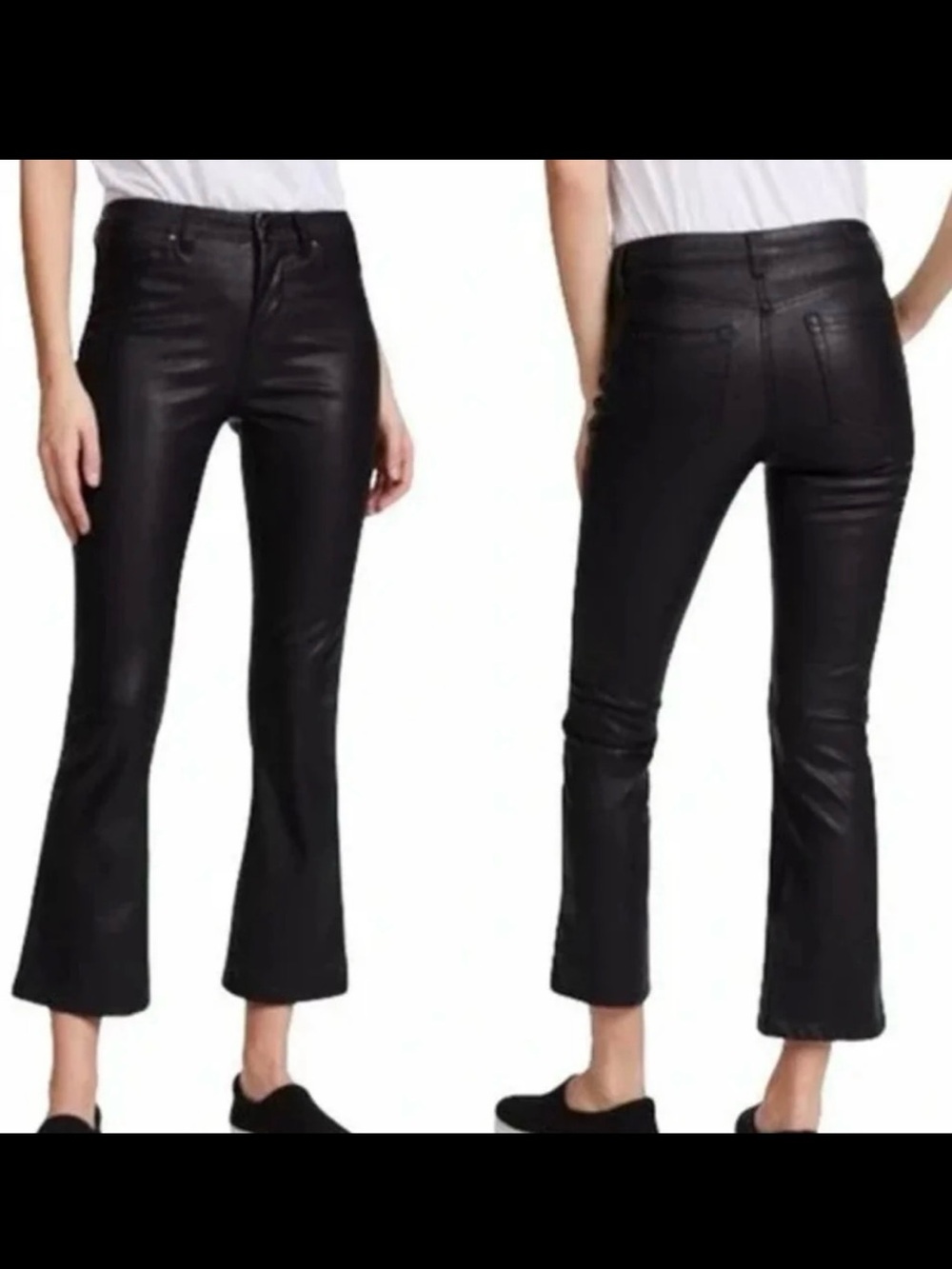 Blank NYC The Varick Vegan Leather Pants Size 27